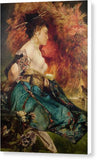 Hans Makart Die Japanerin The Japanese 1870 1865 - Canvas Print