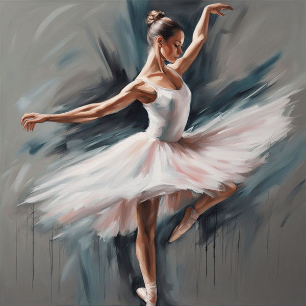 AI art new impressionism ballerina 1