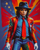 AI Art Pop Art Superstars Michael Jackson 1