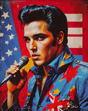 AI Art Pop Art Superstars Elvis Presley 7