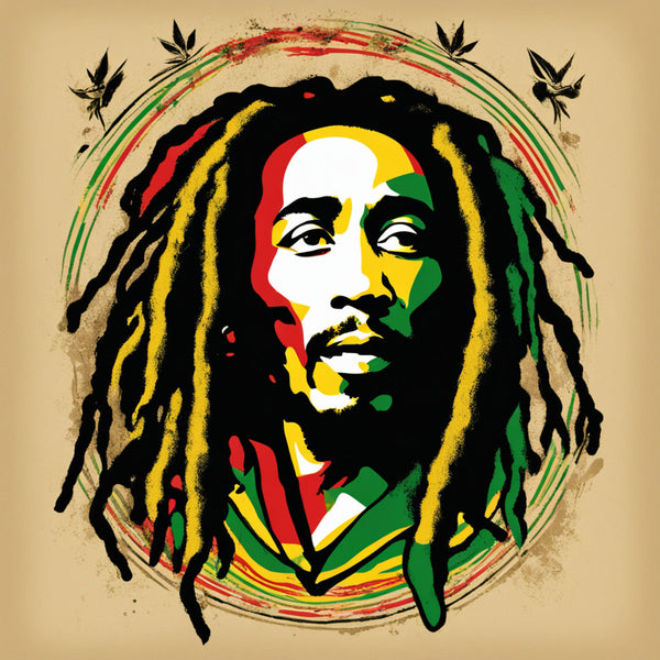 AI Art Reggae Bob Marley 5