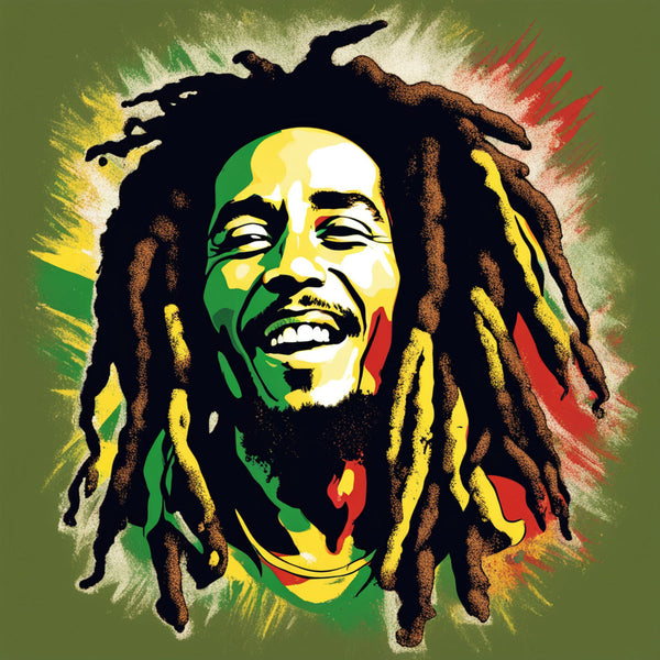 AI Art Reggae Bob Marley 6