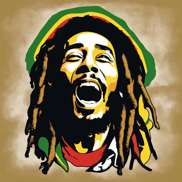 AI Art Reggae Bob Marley 4