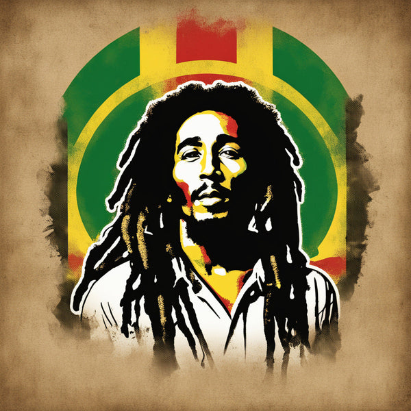 AI Art Reggae Bob Marley 7