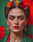 AI Art Pop Art Superstars Frida Kahlo 1