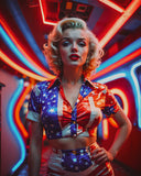 AI Art Pop Art Superstars Marilyn Monroe 10