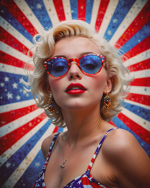 AI Art Pop Art Superstars Marilyn Monroe 28