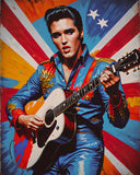 AI Art Pop Art Superstars Elvis Presley 1