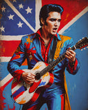 AI Art Pop Art Superstars Elvis Presley 2