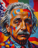 AI Art Pop Art Superstars Albert Einstein 2