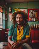 AI Art Pop Art Superstars Reggae Bob Marley 9