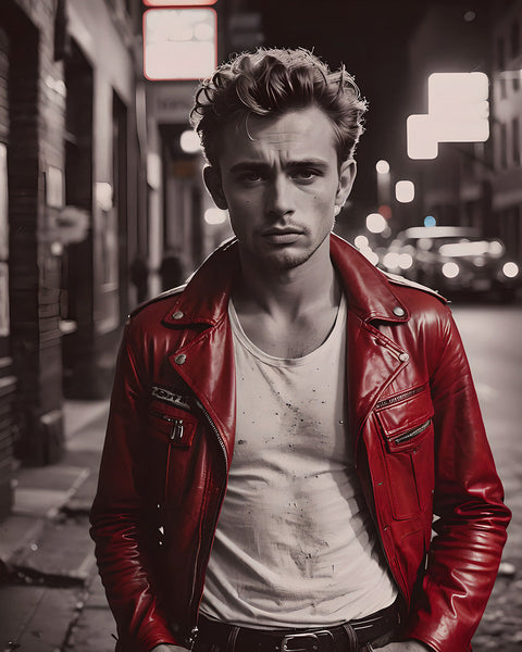 AI Art Pop Art Superstars James Dean 2