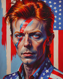 AI Art Pop Art Superstars David Bowie 1