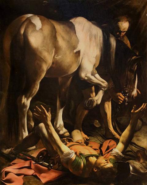 Caravaggio 1571 1610 Conversion on the way to Damascus 1600