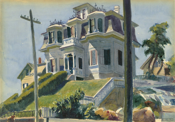 Edward Hopper 1924 Haskells House