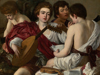 Caravaggio 1571 1610 The Musicians 1597