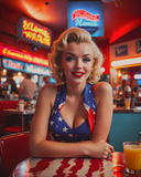 AI Art Pop Art Superstars Marilyn Monroe 13