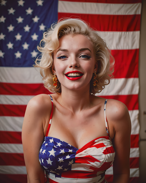 AI Art Pop Art Superstars Marilyn Monroe 26