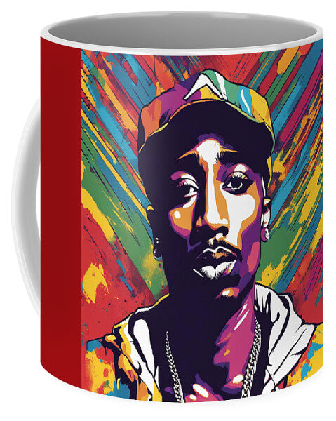 AI art 2PAC Tupac Shakur remembered 3 - Mug