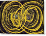 AI art albert einstein inspired relativity - Canvas Print