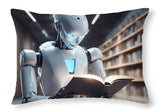 AI art how AI works 2 - Throw Pillow