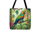 AI art jungle 1 - Tote Bag