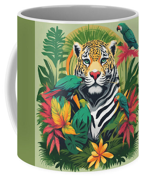 AI art jungle 2 - Mug