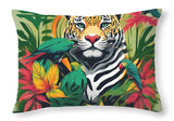 AI art jungle 2 - Throw Pillow