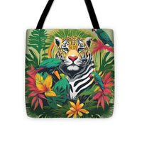 AI art jungle 2 - Tote Bag