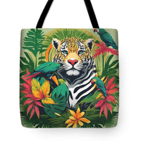 AI art jungle 2 - Tote Bag