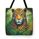 AI art jungle 8 - Tote Bag