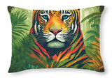 AI art jungle 8 - Throw Pillow