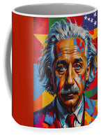 AI Art Pop Art Superstars Albert Einstein 1 - Mug