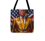 AI Art Pop Art Superstars Donald Trump 2 - Tote Bag