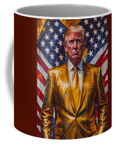 AI Art Pop Art Superstars Donald Trump 2 - Mug