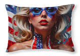 AI Art Pop Art Superstars Lady Gaga 4 - Throw Pillow