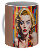 AI Art Pop Art Superstars Marilyn Monroe 1 - Mug