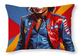 AI Art Pop Art Superstars Michael Jackson 2 - Throw Pillow