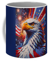 AI Art Pop Art USA Flag 3 - Mug