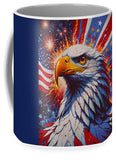 AI Art Pop Art USA Flag 3 - Mug