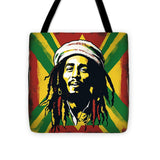 AI Art Reggae Bob Marley 1 - Tote Bag