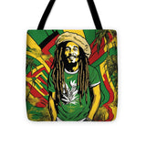 AI Art Reggae Bob Marley 32 - Tote Bag