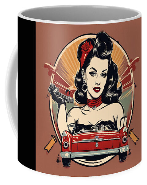 AI art rockabilly 2 - Mug