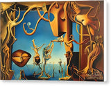 AI art Salvador Dali inspired Book of Discovery 2 - Canvas Print