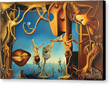 AI art Salvador Dali inspired Book of Discovery 2 - Canvas Print