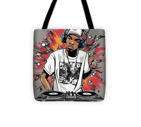 AI art techno 4 - Tote Bag