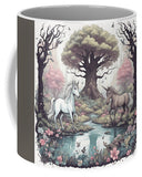 AI art unicorn 1 - Mug