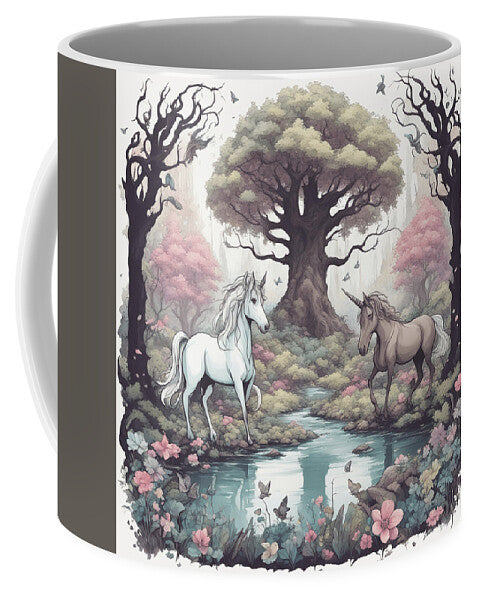 AI art unicorn 1 - Mug