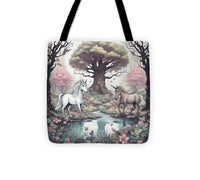 AI art unicorn 1 - Tote Bag