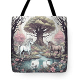 AI art unicorn 1 - Tote Bag